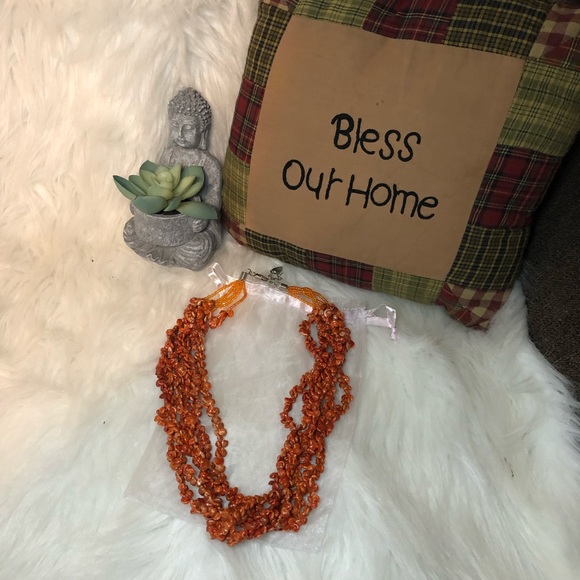 Coldwater Creek Jewelry - Coldwater Creek beaded coral necklace
